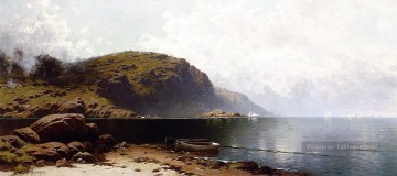 Étangs lacs et chutes d’eau œuvres - Plage Grand Manan Plage Alfred Thompson Bricher Paysage